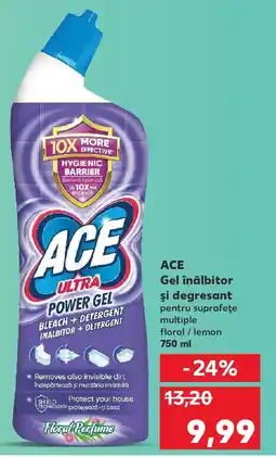 Kaufland ACE Gel înălbitor şi degresant Ofertă