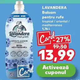 Kaufland LAVANDERA Balsam pentru rufe Ofertă