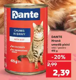 Kaufland DANTE Hrană umedă pisici vită / pasăre Ofertă