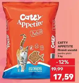 Kaufland CATTY APPETITE Hrană uscată pentru pisici Ofertă