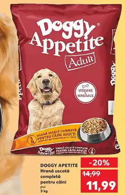 Kaufland DOGGY APETITE Hrană uscată completă pentru câini Ofertă