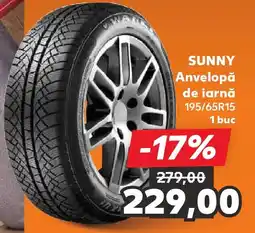Kaufland SUNNY Anvelopă de iarnă de iarnă 195/65R15 Ofertă