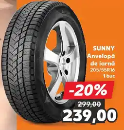 Kaufland SUNNY Anvelopă de iarnă 205/55R16 Ofertă