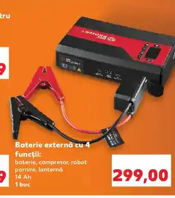 Kaufland Baterie externă cu 4 funcţii Ofertă