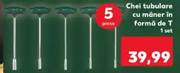 Kaufland Chei tubulare cu mâner în formă de T Ofertă