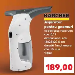Kaufland KÄRCHER Aspirator pentru geamuri Ofertă
