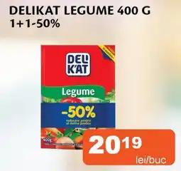 Unicarm Delikat legume 1+1-50% Ofertă