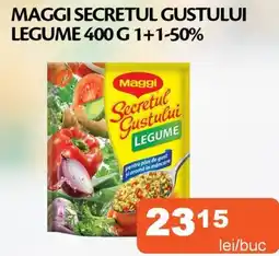 Unicarm Maggi secretul gustului legume1+1-50% Ofertă