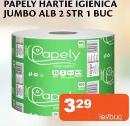 Unicarm Papely hartie igienica jumbo alb Ofertă