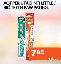 Unicarm Aqf periuta dinti little/ big teeth paw patrol Ofertă