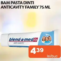 Unicarm Bam pasta dinti anticavity family Ofertă