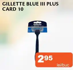 Unicarm Gillette blue III plus card 10 Ofertă