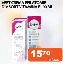 Unicarm Veet crema epilatoare div sort vitamina E Ofertă