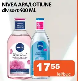 Unicarm Nivea apa/lotiune Ofertă