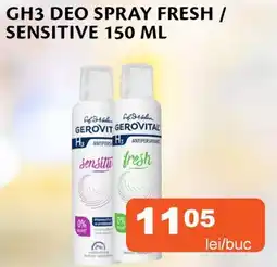Unicarm Gh3 deo spray fresh / sensitive Ofertă