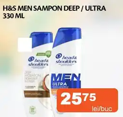 Unicarm H&s men sampon deep / ultra Ofertă