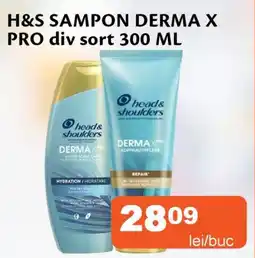 Unicarm H&s sampon derma x pro Ofertă