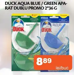 Unicarm Duck aqua blue / green apa- rat dublu promo Ofertă