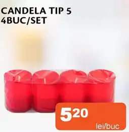 Unicarm Candela tip 5 4buc/set Ofertă