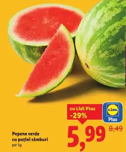 Lidl Pepene verde cu puţini sâmburi Ofertă