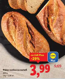 Lidl Pâine rustică cu cartofi Ofertă