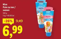 Lidl Nixe Pate cu ton/ somon Ofertă