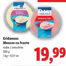 Lidl Eridanous Mousse cu fructe Ofertă