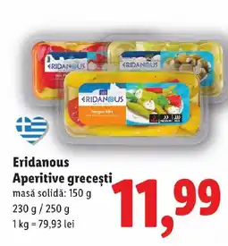 Lidl Eridanous Aperitive greceşti Ofertă
