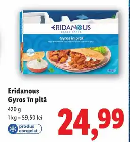 Lidl Eridanous Gyros în pitǎ Ofertă