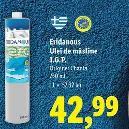 Lidl Eridanous Ulei de măsline I.G.P. Ofertă