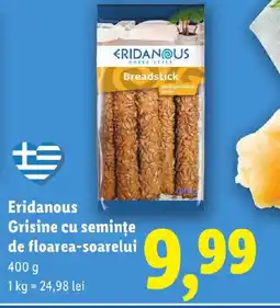 Lidl Eridanous Grisine cu semințe de floarea-soarelui Ofertă