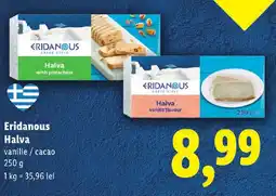 Lidl Eridanous Halva Ofertă