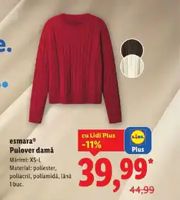 Lidl EsmaraⓇ Pulover damă Ofertă