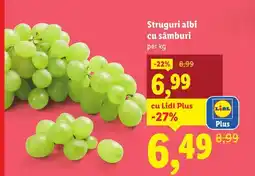 Lidl Struguri albi cu sâmburi Ofertă