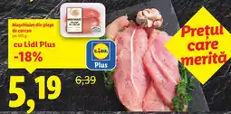 Lidl Muşchiuleţ din piept de curcan Ofertă