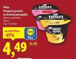 Lidl Pilos Preparat proteic cu brânză proaspătă Ofertă