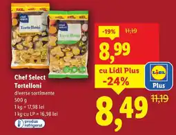 Lidl Chef Select Tortelloni Ofertă