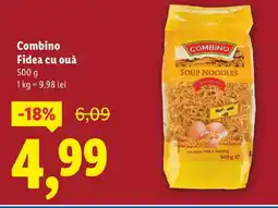 Lidl Combino Fidea cu ouǎ Ofertă
