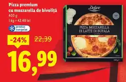 Lidl Pizza premium cu mozzarella de bivoliţă Ofertă