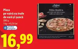 Lidl Pizza pe vatră cu trufe de vară și șuncă Ofertă