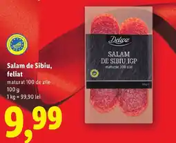 Lidl Salam de Sibiu, feliat Ofertă