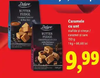 Lidl Caramele cu unt Ofertă