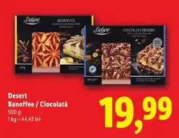 Lidl Desert Banoffee/Ciocolată Ofertă