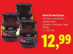 Lidl Gem de merisoare Ofertă