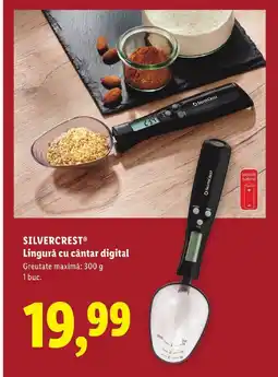 Lidl SILVERCREST® Lingură cu cântar digital Ofertă