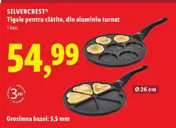 Lidl SILVERCREST® Tigaie pentru clătite, din aluminiu turnat Ofertă
