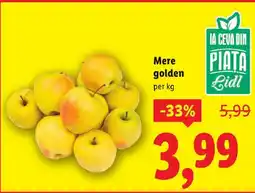 Lidl Mere golden Ofertă