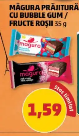 Penny Măgura prăjitură cu bubble gum/ fructe roșii Ofertă