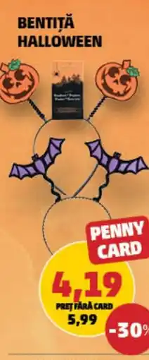 Penny Bentiță halloween Ofertă