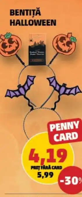 Penny Bentiță halloween Ofertă